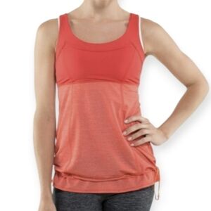 Tank Red Orange Size 6